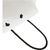 Handgefertigte 170 g/m² Integra-Papiertüte mit Kunststoffgriffen – 18 × 9 × 23 cm (Bild 3)