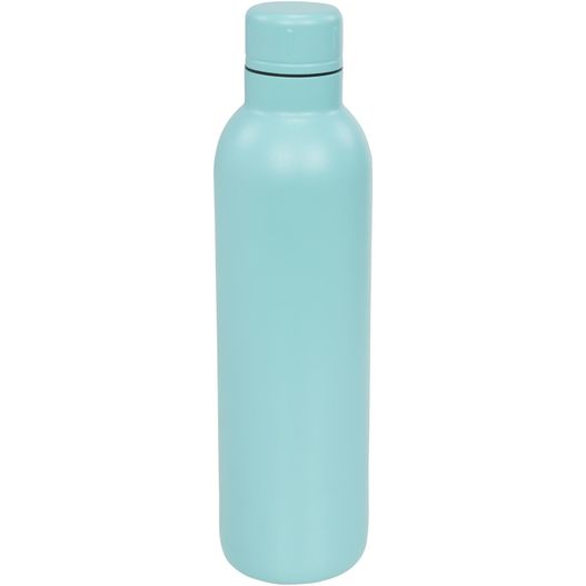 eine blaue flasche mit einem deckel auf weißem hintergrund Odin 510 ml Kupfer-Vakuum Isolierflasche (Bild 1)