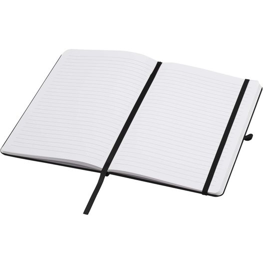 Teak A5 Hardcover Notizbuch, liniert, aus recyceltem Material (Bild 4)