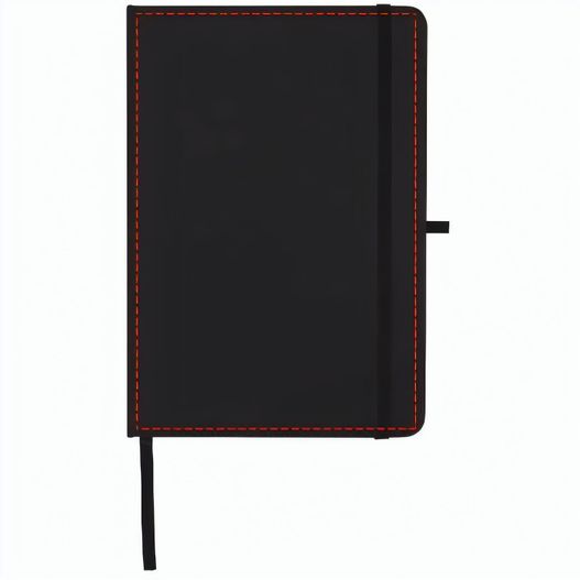 Teak A5 Hardcover Notizbuch, liniert, aus recyceltem Material (Bild 8)