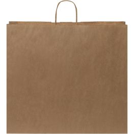 Kraftpapiertasche 90-100 g/m² mit gedrehten Griffen – 49,5 × 14 × 44 cm
