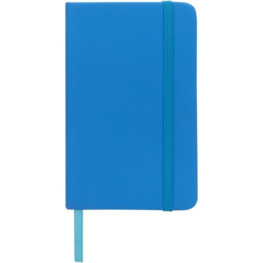 ein blaues notizbuch mit reißverschluss auf der vorderseite Spectrum A6 Hard Cover Notizbuch (Bild 1)