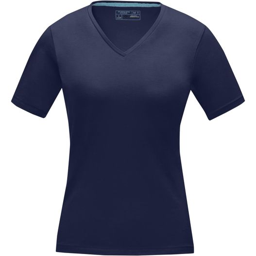 ein frauen navy shirt mit einem v-hals Kawartha T-Shirt für Damen mit V-Ausschnitt (Bild 1)