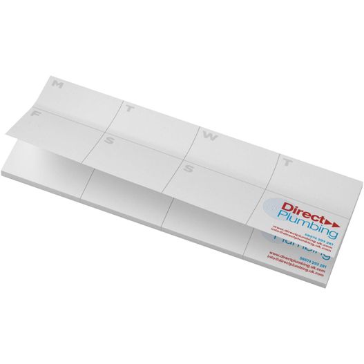 Sticky-Mate® Haftnotizen mit Kalender aus recyceltem Material (Bild 1)
