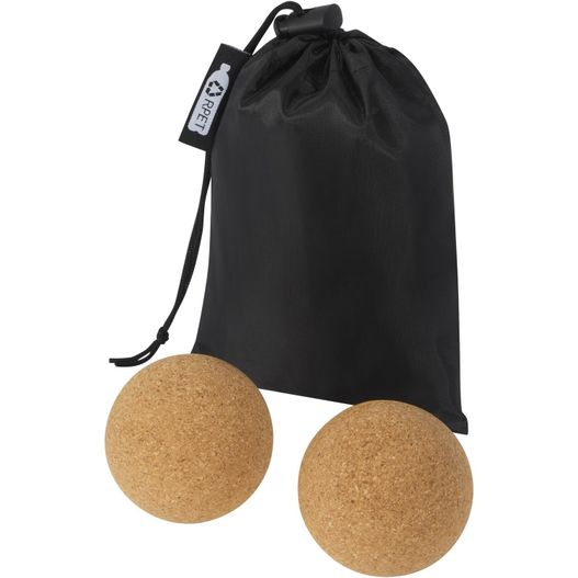 Trikona Kork Yoga Ball 2er Set (Bild 1)