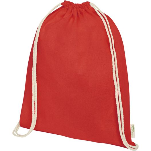 Orissa 100 g/m² GOTS Turnbeutel aus Bio-Baumwolle 5L (Bild 1)