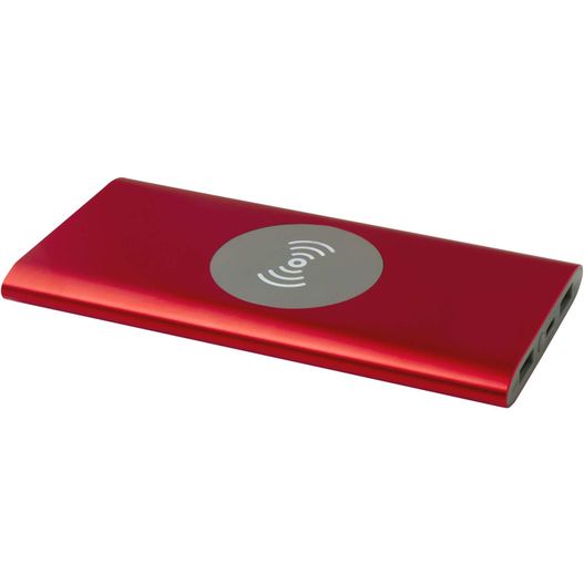 Juice 8000 mAh Typ-C kabellose Powerbank aus recyceltem Aluminium (Bild 1)