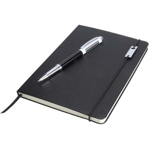 Legato Elegance A5 Hardcover Notizbuch mit Tintenroller Set