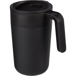 Produktabbildung Nordia 400 ml doppelwandiger Becher aus Recyclingmaterial Nordia 400 ml doppelwandiger Becher aus Recyclingmaterial