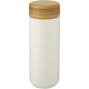 Lumi 300 ml Keramikbecher mit Bambusdeckel