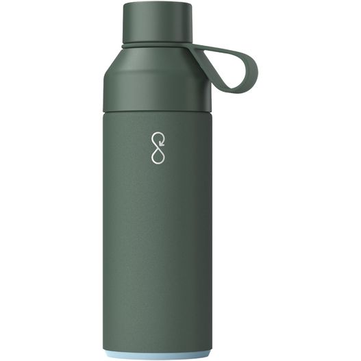 eine grüne wasserflasche mit griff Ocean Bottle 500 ml vakuumisolierte Flasche (Bild 1)