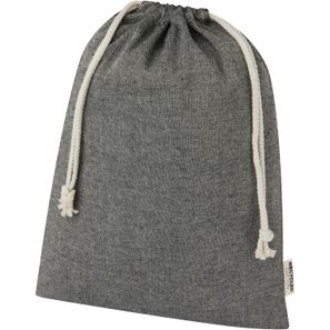 Pheebs 150 g/m² GRS Zuziehbeutel aus Recyclingbaumwolle groß 4 l