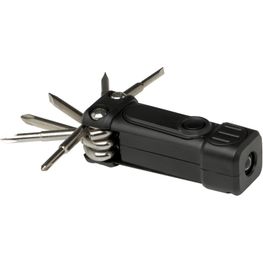 Octo 8-in-1 Schraubenzieher-Set aus recyceltem RCS Kunststoff mit Taschenlampe