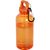 Oregon 400 ml RCS-zertifizierte Trinkflasche aus recyceltem Kunststoff mit Karabiner (Bild 3)