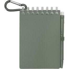 Lig Mini Recyceltes Outdoor-Softcover Notizbuch und Kugelschreiber Set (schwarze Mine)