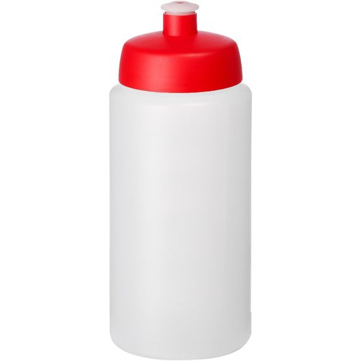 eine weiße und rote plastikflasche mit rotem deckel Baseline® Plus grip 500 ml Sportflasche mit Sportdeckel (Bild 1)