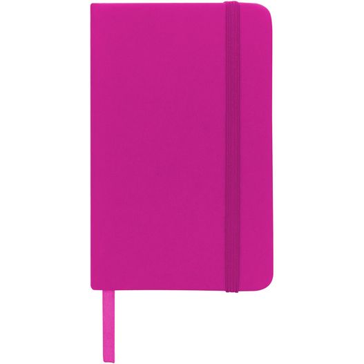 ein helles rosa notizbuch mit einem bleistift aus ihm kleben Spectrum A6 Hard Cover Notizbuch (Bild 1)