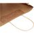 Kraftpapiertasche 120 g/m² mit gedrehten Griffen – 31 × 12 × 31 cm (Bild 3)
