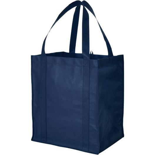 eine marineblau einkaufstasche mit reißverschluss Liberty Non Woven Tragetasche 29L (Bild 1)
