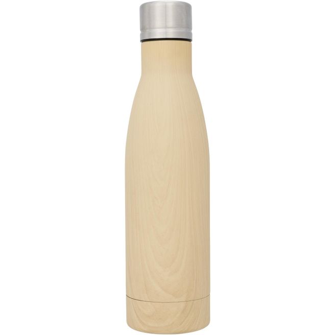 Produktabbildung Vasa Kupfer-Vakuum Isolierflasche in Holzoptik, 500 ml Vasa Kupfer-Vakuum Isolierflasche in Holzoptik, 500 ml