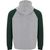 Badet zweifarbiger Kapuzenpullover Unisex (Bild 2)