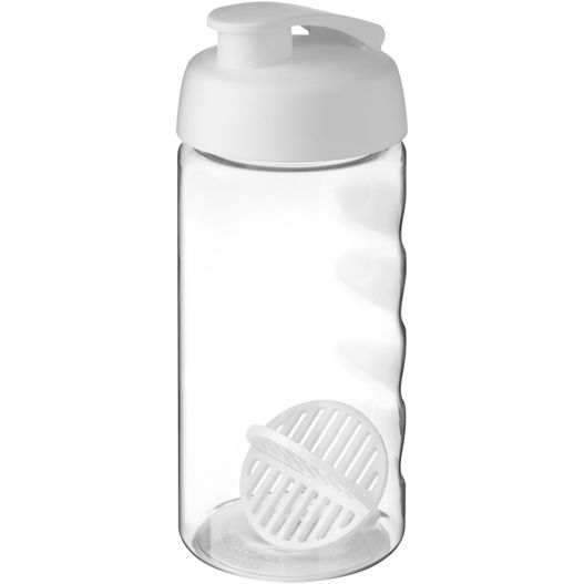 eine wasserflasche mit deckel und kunststoffdeckel H2O Active® Bop 500 ml Shakerflasche (Bild 1)