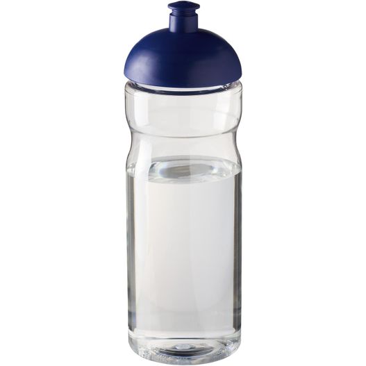 eine wasserflasche mit blauem deckel H2O Active® Base 650 ml Sportflasche mit Stülpdeckel (Bild 1)