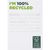 Desk-Mate® A7 recycelter Notizblock (Bild 2)