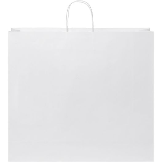 Kraftpapiertasche 90-100 g/m² mit gedrehten Griffen – 49,5 × 14 × 44 cm (Bild 1)
