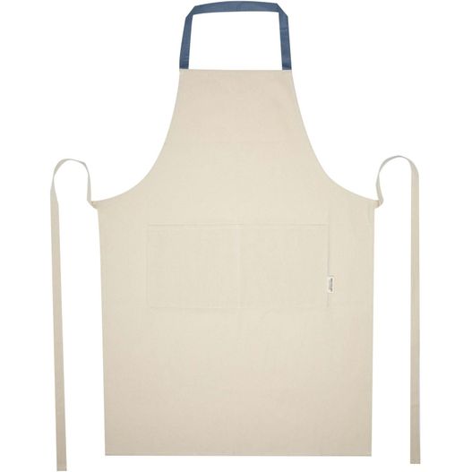 Nia 200 g/m² Schürze aus recycelter Baumwolle (Bild 1)