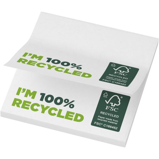 Sticky-Mate® recycelte Haftnotizen 75 x 75 mm (Bild 1)