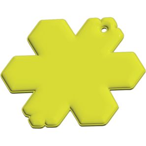 RFX™ H-10 Reflektierender PVC-Anhänger Schneeflocke
