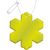 RFX™ H-10 Reflektierender PVC-Anhänger Schneeflocke (Bild 2)