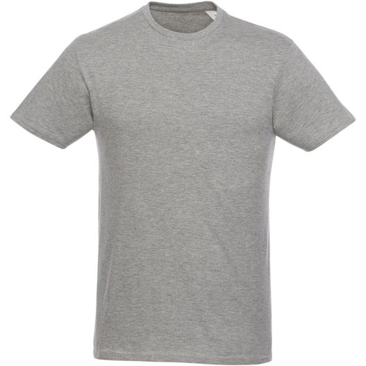 ein graues t-shirt mit einem weißen logo auf der brust Heros T-Shirt für Herren (Bild 1)