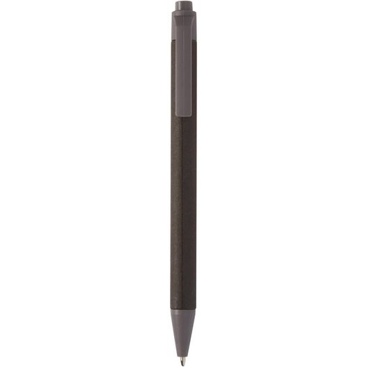 ein stift mit einer schwarzen spitze auf einem weißen hintergrund Fabianna Kugelschreiber aus Crush Papier (schwarze Mine) (Bild 1)