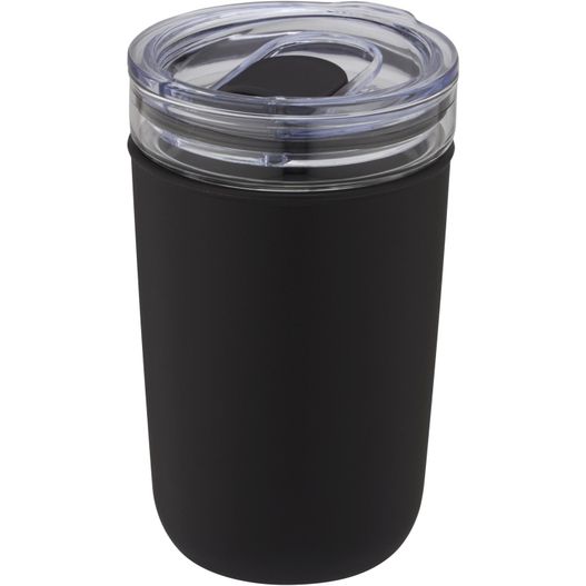 Produktabbildung Bello 420 ml Glasbecher mit Außenwand aus recyceltem Kunststoff Bello 420 ml Glasbecher mit Außenwand aus recyceltem Kunststoff (Bild 1)