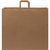 Kraftpapiertasche 90-100 g/m² mit flachen Griffen – 49,5 × 14 × 44 cm