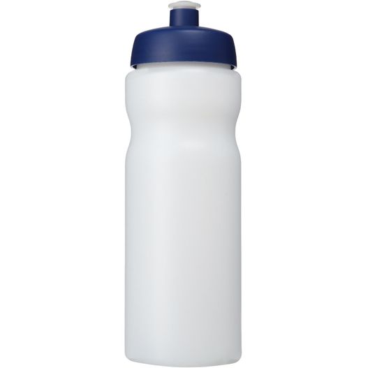 eine weiße sportflasche mit blauem deckel Baseline® Plus 650 ml Sportflasche (Bild 1)