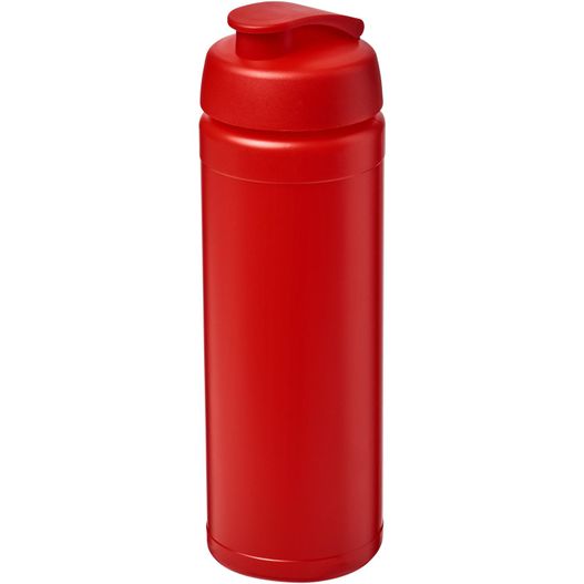 eine rote plastikwasserflasche mit deckel Baseline® Plus 750 ml Flasche mit Klappdeckel (Bild 1)