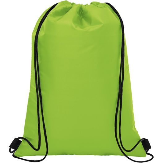 eine kalkgrüne tasche mit schwarzen riemen Oriole Kühltasche mit Kordelzug 5L (Bild 1)