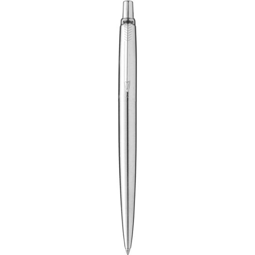 ein stift mit einer silbernen spitze und einer schwarzen spitze Parker Jotter Kugelschreiber (schwarze Mine) (Bild 1)