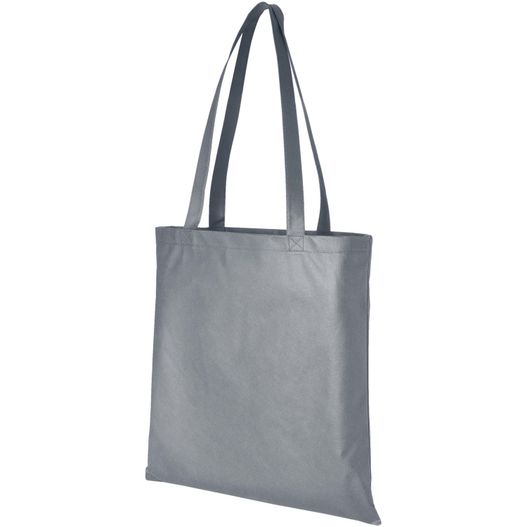 eine graue tasche mit reißverschluss Zeus Non Woven große Tragetasche 6L (Bild 1)