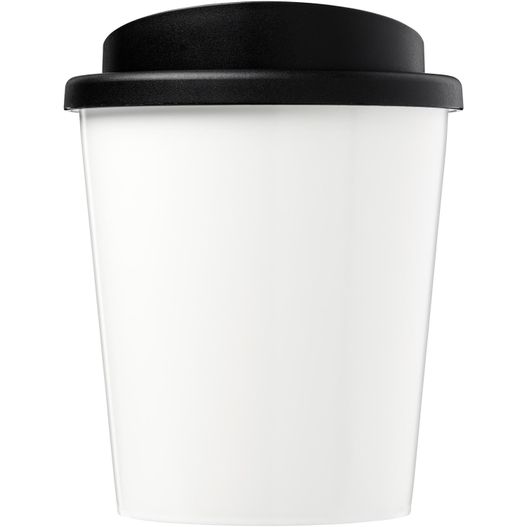 eine weiße tasse mit schwarzem deckel Brite-Americano® Espresso 250 ml Isolierbecher (Bild 1)