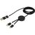 Alasia 150 cm 5-in-1 Kabel aus recyceltem Kunststoff für Datenübertragung und 27W Schnellladung (Bild 3)