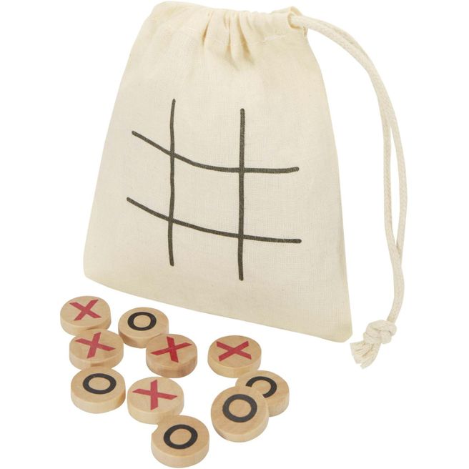 Whorl Tic-Tac-Toe Spiel aus Holz