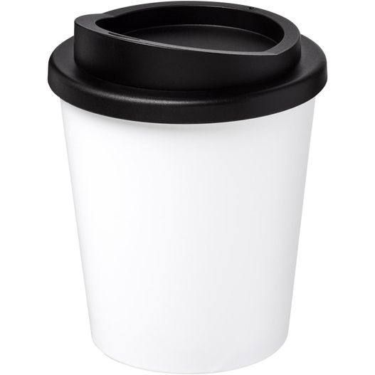 eine weiße tasse mit schwarzem deckel Americano® Espresso 250 ml Isolierbecher (Bild 1)