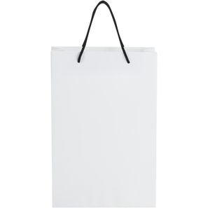 Handgefertigte 170 g/m² Integra-Papiertüte mit Kordelgriffen – 24 × 9 × 36 cm