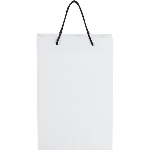 Produktabbildung Handgefertigte 170 g/m² Integra-Papiertüte mit Kunststoff Kordelgriffen – 24 × 9 × 36 cm Handgefertigte 170 g/m² Integra-Papiertüte mit Kunststoff Kordelgriffen – 24 × 9 × 36 cm (Bild 1)