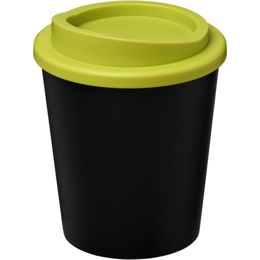 eine schwarze und grüne tasse mit einem deckel Americano® Espresso 250 ml Isolierbecher (Bild 1)