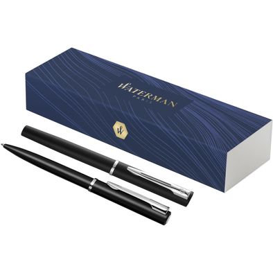 Waterman Allure set aus Kugelschreiber und Tintenroller (blaue Mine)